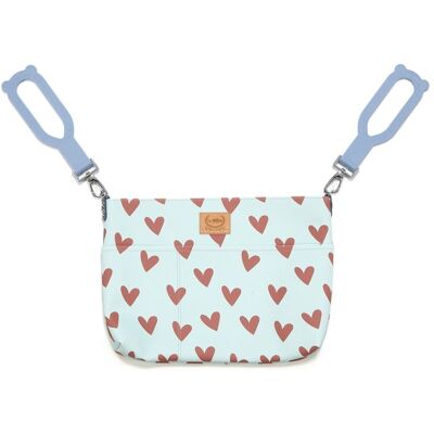 La Millou Organizer do wózka Feeria Heartbeat Blue La Millou Organizer do wózka Feeria Heartbeat Blue