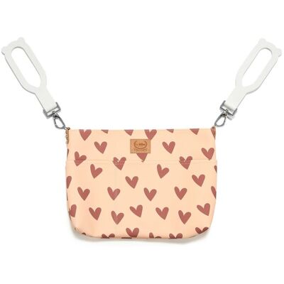La Millou Organizer do wózka Feeria Premium Heartbeat Pink La Millou Organizer do wózka Feeria Premium Heartbeat Pink