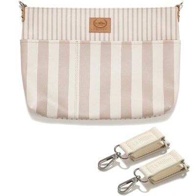 La Millou - Organizer do wózka Feeria STRIPES BEIGE La Millou - Organizer do wózka Feeria STRIPES BEIGE