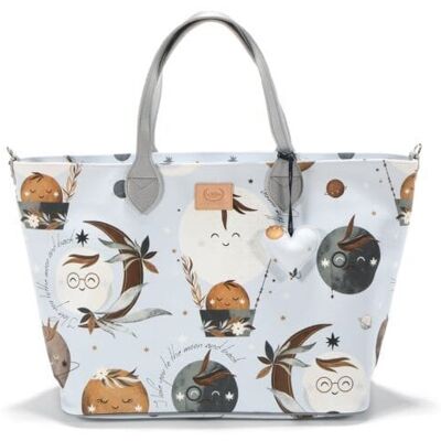 La Millou Torba Do Wózka Feeria Premium Medium Zip Fly Me To The Moon Sky La Millou Torba Do Wózka Feeria Premium Medium Zip Fly Me To The Moon Sky