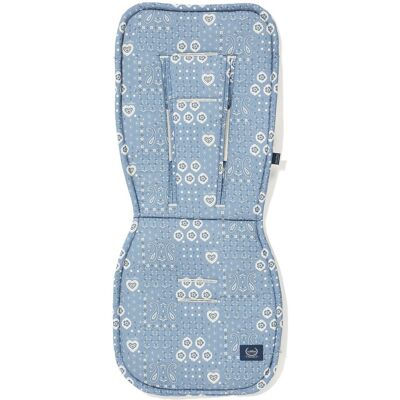 La Millou Wkładka Do Wózka Bawełna Velvet Multi Bandana Denim La Millou Wkładka Do Wózka Bawełna Velvet Multi Bandana Denim