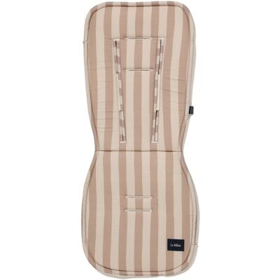 La Millou - Wkładka Do Wózka Bawełna Velvet Multi Stripes Beige La Millou - Wkładka Do Wózka Bawełna Velvet Multi Stripes Beige