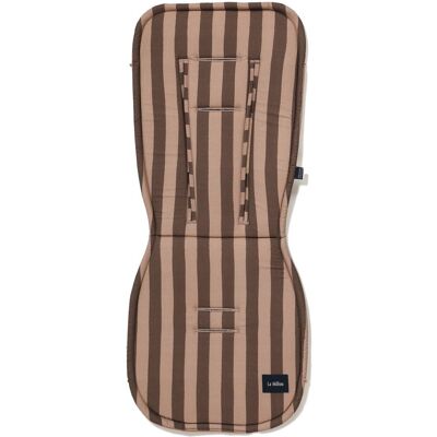 La Millou - Wkładka Do Wózka Bawełna Velvet Multi Stripes Brown La Millou - Wkładka Do Wózka Bawełna Velvet Multi Stripes Brown
