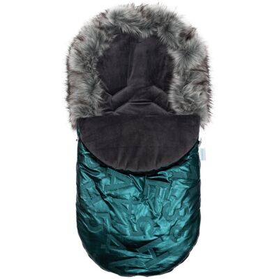 Babymix Luksusowy Śpiworek Z Futerkiem New Baby Zielony Babymix Luksusowy Śpiworek Z Futerkiem New Baby Zielony