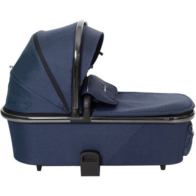 Muuvo Quick 2.0 Black Chrome - Gondola Xl Do Wózka Indigo Blue Muuvo Quick 2.0 Black Chrome - Gondola Xl Do Wózka Indigo Blue