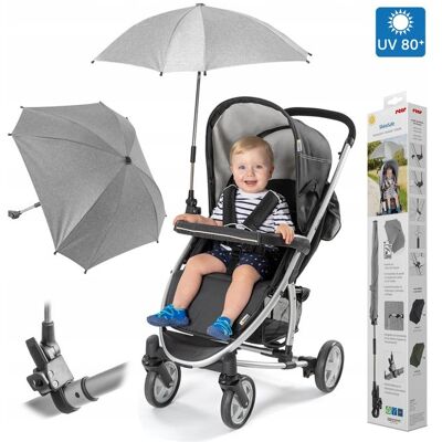 Inny producent Parasolka Przeciwsłoneczna Do Wózka Szara Uv Upf 80+ Shinesafe Reer Inny producent Parasolka Przeciwsłoneczna Do Wózka Szara Uv Upf 80+ Shinesafe Reer