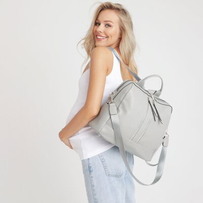 Plecak i torba dla mamy 2w1 JOISSY MINI cool gray Plecak i torba dla mamy 2w1 JOISSY MINI cool gray