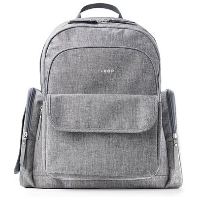 Skip Hop Torba do Wózka - Plecak dla Mamy Taty Luna Heather Grey Skip Hop Torba do Wózka - Plecak dla Mamy Taty Luna Heather Grey