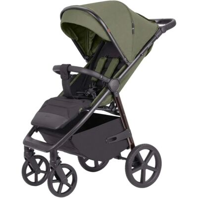 Spacerówka Bravo Plus Midnight green / Carrello Spacerówka Bravo Plus Midnight green / Carrello