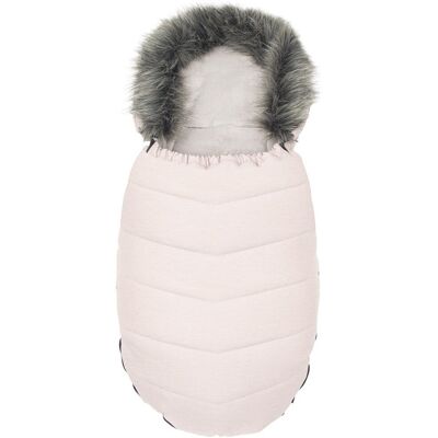 Inny producent Śpiwór Do Wózka New Baby Z Futerkiem Dusty Pink Inny producent Śpiwór Do Wózka New Baby Z Futerkiem Dusty Pink