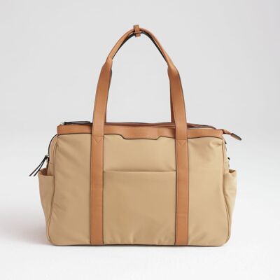 JOISSY Torba Do Porodu I Weekendowa Dla Mamy Weekender Beige JOISSY Torba Do Porodu I Weekendowa Dla Mamy Weekender Beige
