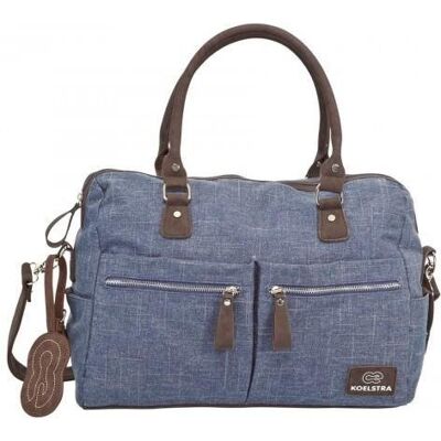 Koelstra Torba Do Wózka Z Przewijakiem Nimme Denim Blue Koelstra Torba Do Wózka Z Przewijakiem Nimme Denim Blue