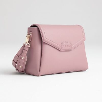 JOISSY Torebka Crossbody I Organizer Do Wózka 2W1 Dla Mamy Midi Mauve Rose JOISSY Torebka Crossbody I Organizer Do Wózka 2W1 Dla Mamy Midi Mauve Rose