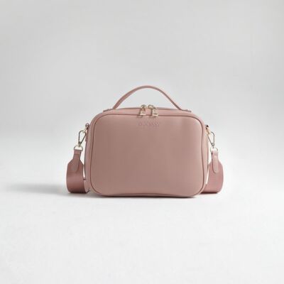 JOISSY Torebka Crossbody I Organizer Do Wózka 2W1 Dla Mamy Vera Chic Pink JOISSY Torebka Crossbody I Organizer Do Wózka 2W1 Dla Mamy Vera Chic Pink