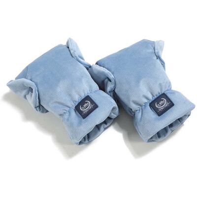 Velvet Collection Aspen Winterproof Mufka Rękawice Do Wózka Wind Blue La Millou Velvet Collection Aspen Winterproof Mufka Rękawice Do Wózka Wind Blue La Millou