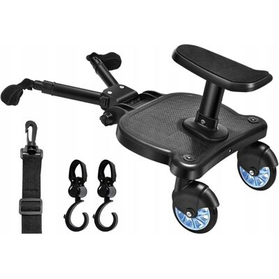 Inny producent Vihir Kiddy Board - Uniwersalna deska do wózka dla dzieci 2-6 lat Inny producent Vihir Kiddy Board - Uniwersalna deska do wózka dla dzieci 2-6 lat