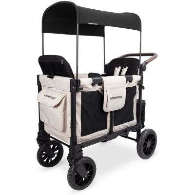 Wonderfold Wózek 2-Osobowy W2 Luxe Pro Sandy Beige Wonderfold Wózek 2-Osobowy W2 Luxe Pro Sandy Beige
