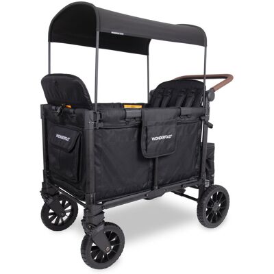 Wonderfold Wózek 4-Osobowy W4 Luxe Pro Jet Black Wonderfold Wózek 4-Osobowy W4 Luxe Pro Jet Black