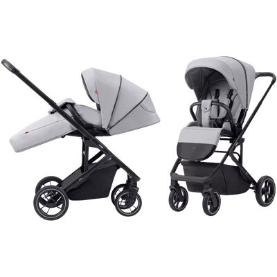 Wózek dla dziecka CARRELLO Alfa 2023 CRL-5508 Feather Grey Wózek dla dziecka CARRELLO Alfa 2023 CRL-5508 Feather Grey
