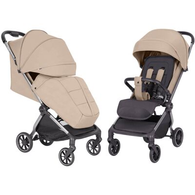 Wózek dla dziecka CARRELLO Atom M CRL-5527 Snow Beige Wózek dla dziecka CARRELLO Atom M CRL-5527 Snow Beige
