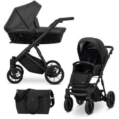 Inny producent Wózek Dziecięcy Kunert Ivento 2w1 - Kolor: Black Pearl Inny producent Wózek Dziecięcy Kunert Ivento 2w1 - Kolor: Black Pearl