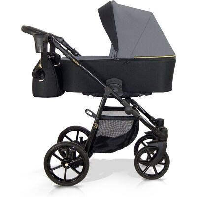 Inny producent Wózek Dziecięcy Milukids Risso 2w1 - Ris-13 (Złoty Stelaż) Inny producent Wózek Dziecięcy Milukids Risso 2w1 - Ris-13 (Złoty Stelaż)
