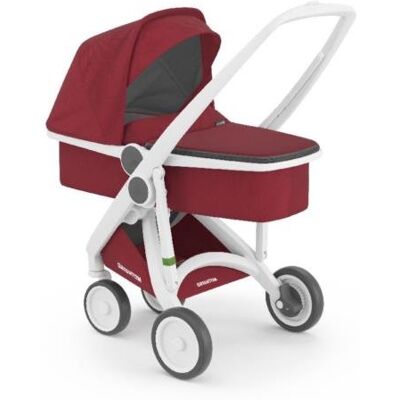 Wózek Greentom Carrycot White - Cherry Wózek Greentom Carrycot White - Cherry