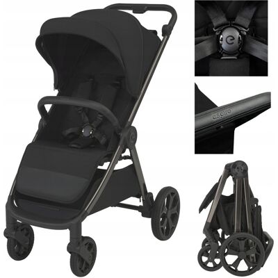 Wózek spacerowy ESPIRO WIND 10 MISTRAL BLACK spacerówka duże koła do 22 kg Wózek spacerowy ESPIRO WIND 10 MISTRAL BLACK spacerówka duże koła do 22 kg