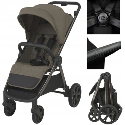 Wózek spacerowy ESPIRO WÓZEK WIND 04 BREEZE TAUPE spacerówka duże koła do22 Wózek spacerowy ESPIRO WÓZEK WIND 04 BREEZE TAUPE spacerówka duże koła do22