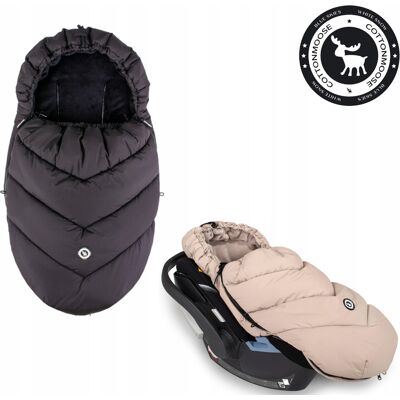Cottonmoose Mini Moose Prime Kolor Soft Black Do 12 Mies. Pasuje Do Cybex Cottonmoose Mini Moose Prime Kolor Soft Black Do 12 Mies. Pasuje Do Cybex