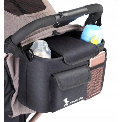 Inny producent Organizer Do Wózka Dziecięcego Torba Do Wózka Dziecięcego Z Uchwytami Inny producent Organizer Do Wózka Dziecięcego Torba Do Wózka Dziecięcego Z Uchwytami