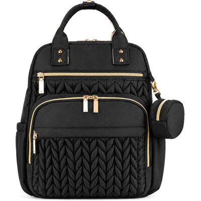 Plecak Dla Mamy Peterson Torba Do Wózka Mommy Bag Termo Kieszenie Mata Do Przewijania Czarny Plecak Dla Mamy Peterson Torba Do Wózka Mommy Bag Termo Kieszenie Mata Do Przewijania Czarny