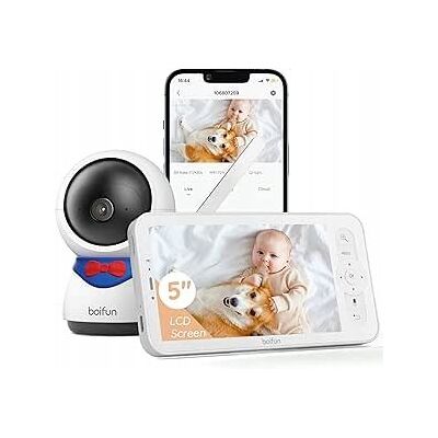 inna (Inny) Elektroniczna Niania Wideo BOIFUN Automatyczne 360° Wykrywanie Płaczu Ruchu inna (Inny) Elektroniczna Niania Wideo BOIFUN Automatyczne 360° Wykrywanie Płaczu Ruchu
