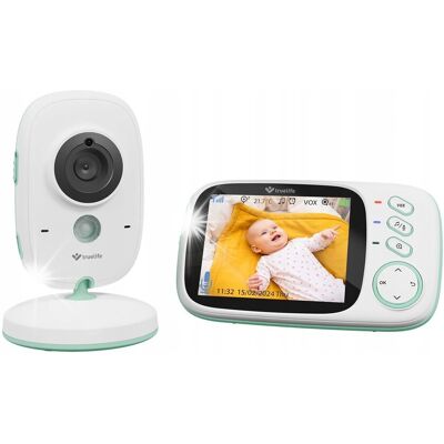 Niania Elektroniczna Truelife Nannycam H32 Pro, Lcd 3,2” Ips, 300m Zasięg Niania Elektroniczna Truelife Nannycam H32 Pro, Lcd 3,2” Ips, 300m Zasięg