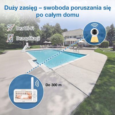 Niania Elektroniczna Vtech Vm5254 Biały Niania Elektroniczna Vtech Vm5254 Biały
