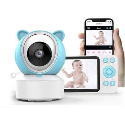 QZT NIANIA ELEKTRYCZNA ELEKTRONICZNA WIFI Z KAMERA OBROTOWA I MONITOR APLIKACJA QZT NIANIA ELEKTRYCZNA ELEKTRONICZNA WIFI Z KAMERA OBROTOWA I MONITOR APLIKACJA