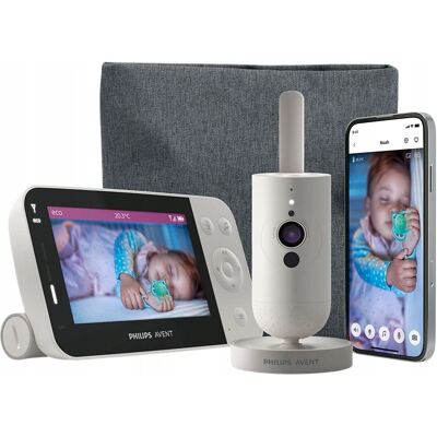 Philips Avent Niania Elektroniczna Video Full Hd Ekran Kołysanki Wifi Philips Avent Niania Elektroniczna Video Full Hd Ekran Kołysanki Wifi
