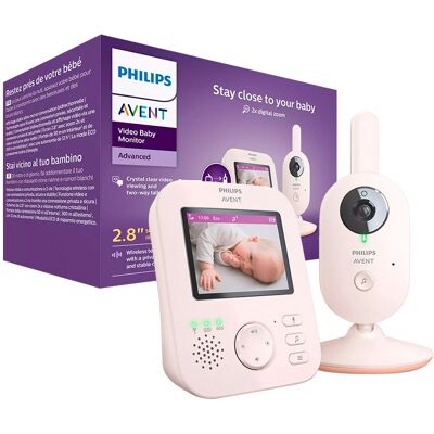 Niania Video Avent Scf881/26 - 2,8 Cali Ekran Lcd Kolorowy Tryb Nocny Bezprzewodowa 300 M Kołysanki Vox Lampka Nocna Philips Niania Video Avent Scf881/26 - 2,8 Cali Ekran Lcd Kolorowy Tryb Nocny Bezprzewodowa 300 M Kołysanki Vox Lampka Nocna Philips