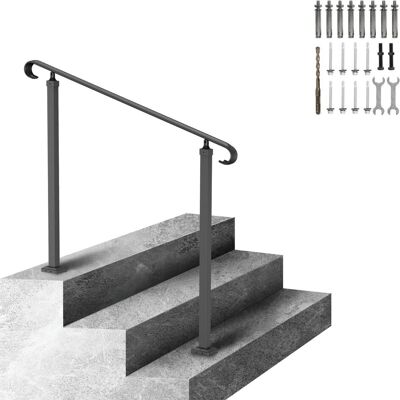 Vevor Poręcz Schodowa Zewnętrzna Balustrada Uchwyt Schodowy 120 Cm Vevor Poręcz Schodowa Zewnętrzna Balustrada Uchwyt Schodowy 120 Cm