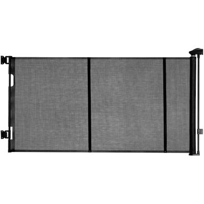 Vevor Barierka Ochronna Bramka Roletowa Pies Drzwi 310 Cm 79.5 Cm Czarna Siatka Vevor Barierka Ochronna Bramka Roletowa Pies Drzwi 310 Cm 79.5 Cm Czarna Siatka