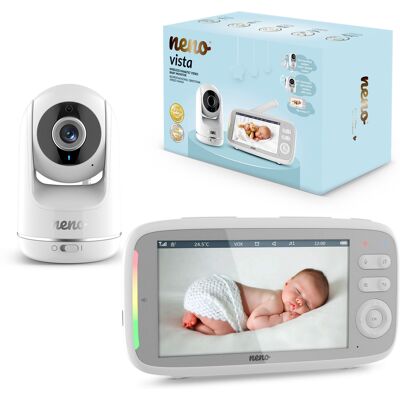 Neno Vista Niania Elektroniczna Kamera Na Żywo Lcd Tryb Nocny Obrotowa 330° Neno Vista Niania Elektroniczna Kamera Na Żywo Lcd Tryb Nocny Obrotowa 330°