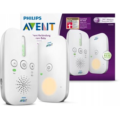 Niania Elektroniczna Philips Avent Scd502/26 Lampka Nocna Biała Niania Elektroniczna Philips Avent Scd502/26 Lampka Nocna Biała