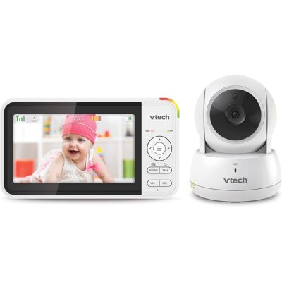 Vtech Vm924 Niania Elektroniczna 5 Cali Hd Biała Z Kamerą 360 Stopni Vtech Vm924 Niania Elektroniczna 5 Cali Hd Biała Z Kamerą 360 Stopni