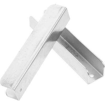 Inny producent Wzmocnia Typu U Do Bramki Ochronnej Stabilizator Barierki Zestaw 2 Srebrny Inny producent Wzmocnia Typu U Do Bramki Ochronnej Stabilizator Barierki Zestaw 2 Srebrny