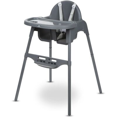 Inny producent Bebeconfort Meely - Regulowane Krzesełko Do Karmienia 2 W 1, Dark Grey Inny producent Bebeconfort Meely - Regulowane Krzesełko Do Karmienia 2 W 1, Dark Grey