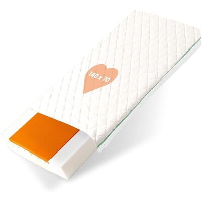 BestCare Visco Junior materac dziecięcy 70 × 140 × 11 cm, dwustronny MEDIUM/SOFT, zimna pianka + memory, Aloe Vera, antyalergiczny BestCare Visco Junior materac dziecięcy 70 × 140 × 11 cm, dwustronny MEDIUM/SOFT, zimna pianka + memory, Aloe Vera, antyalergiczny