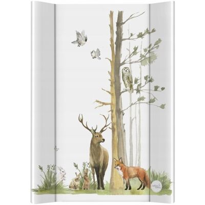 Ceba Baby CEBA 216-000-724 Przewijak twardy krótki 50x70 Basic Woodland Ceba Baby CEBA 216-000-724 Przewijak twardy krótki 50x70 Basic Woodland