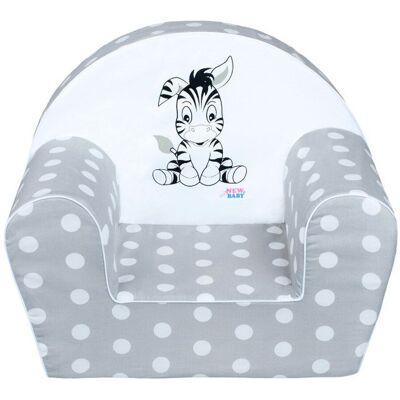 Inny producent Dziecięcy Fotelik New Baby Zebra Szary Inny producent Dziecięcy Fotelik New Baby Zebra Szary