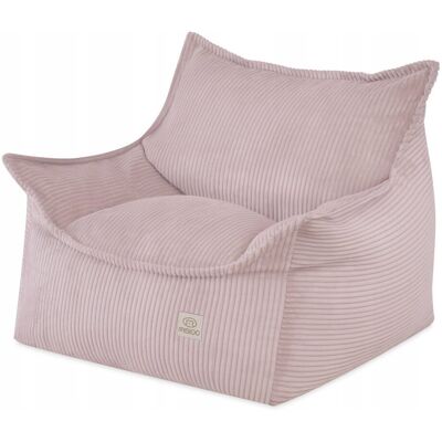 Plush Nest Fotel dla Dziecka Fotelik Sztruksowy Jasny Róż Siedzisko Roya MISIOO Plush Nest Fotel dla Dziecka Fotelik Sztruksowy Jasny Róż Siedzisko Roya MISIOO