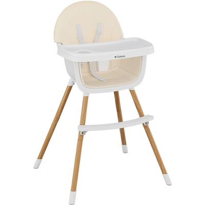 Krzesełko do karmienia Tulano Morsel Beige Krzesełko do karmienia Tulano Morsel Beige